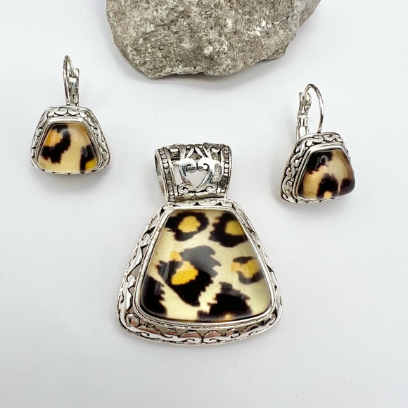 ANIMAL PRINT FASHION JEWELRY SET - Picture 9 of 10